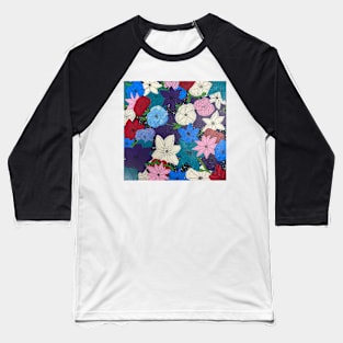 Flowers Baseball T-Shirt